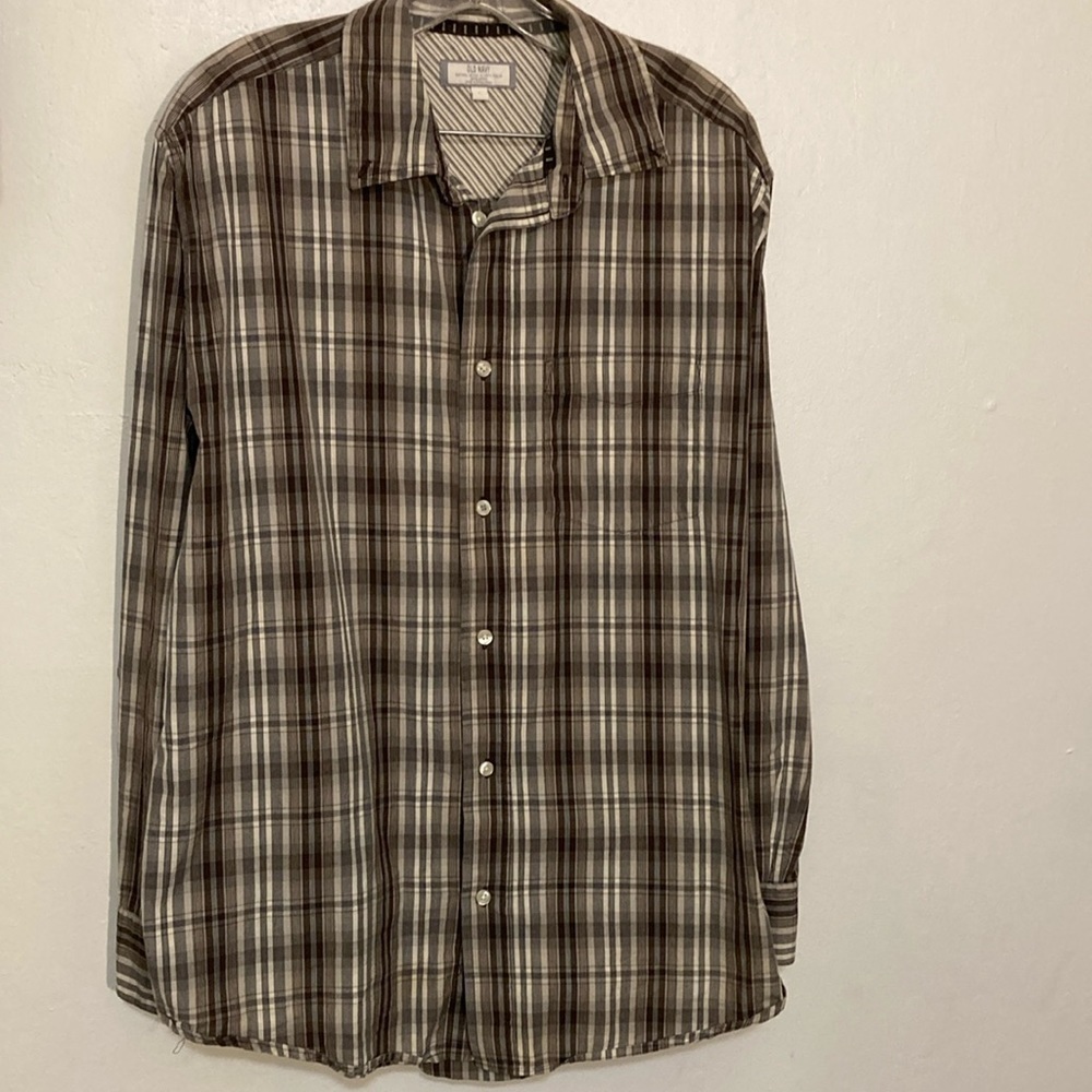 🌈 Old Navy cotton dress shirt men’s Large